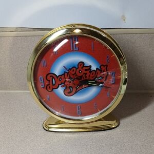 Dave & Buster's Red and Gold Alarm Clock